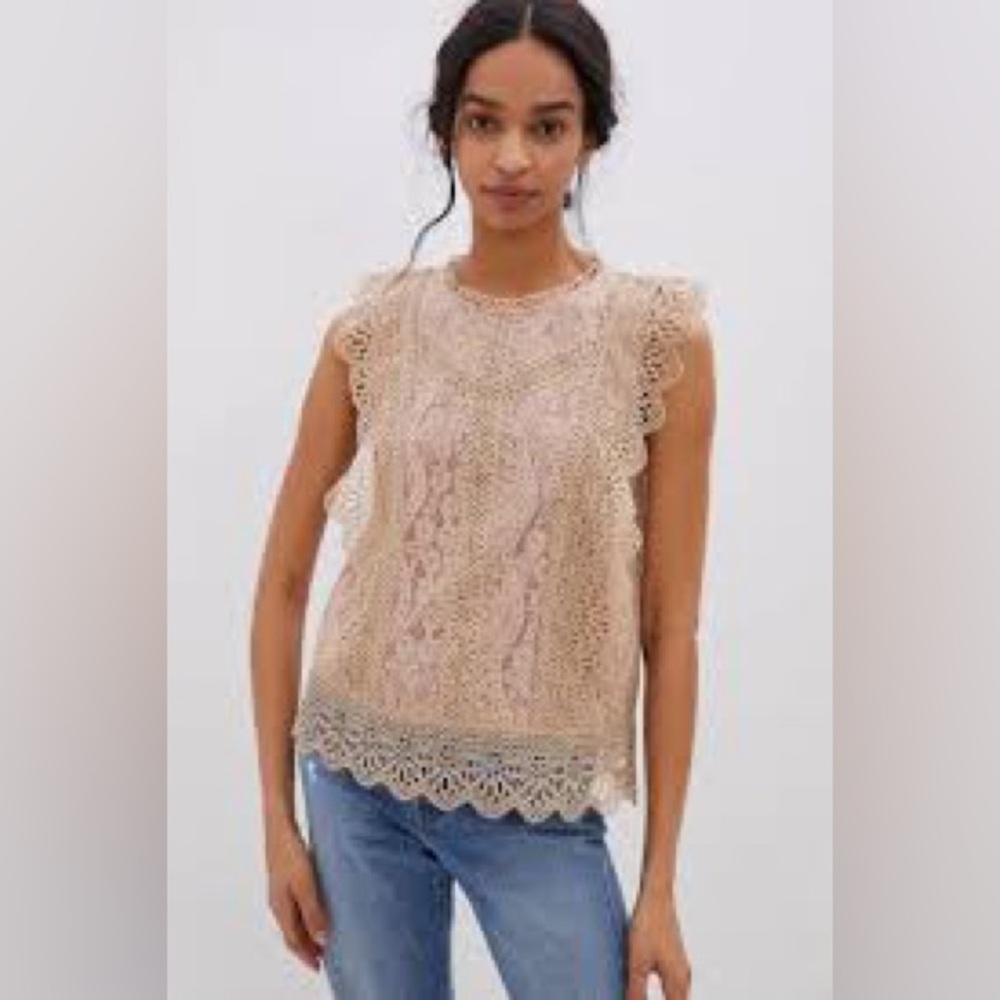 NWT - Anthropologie lace blouse